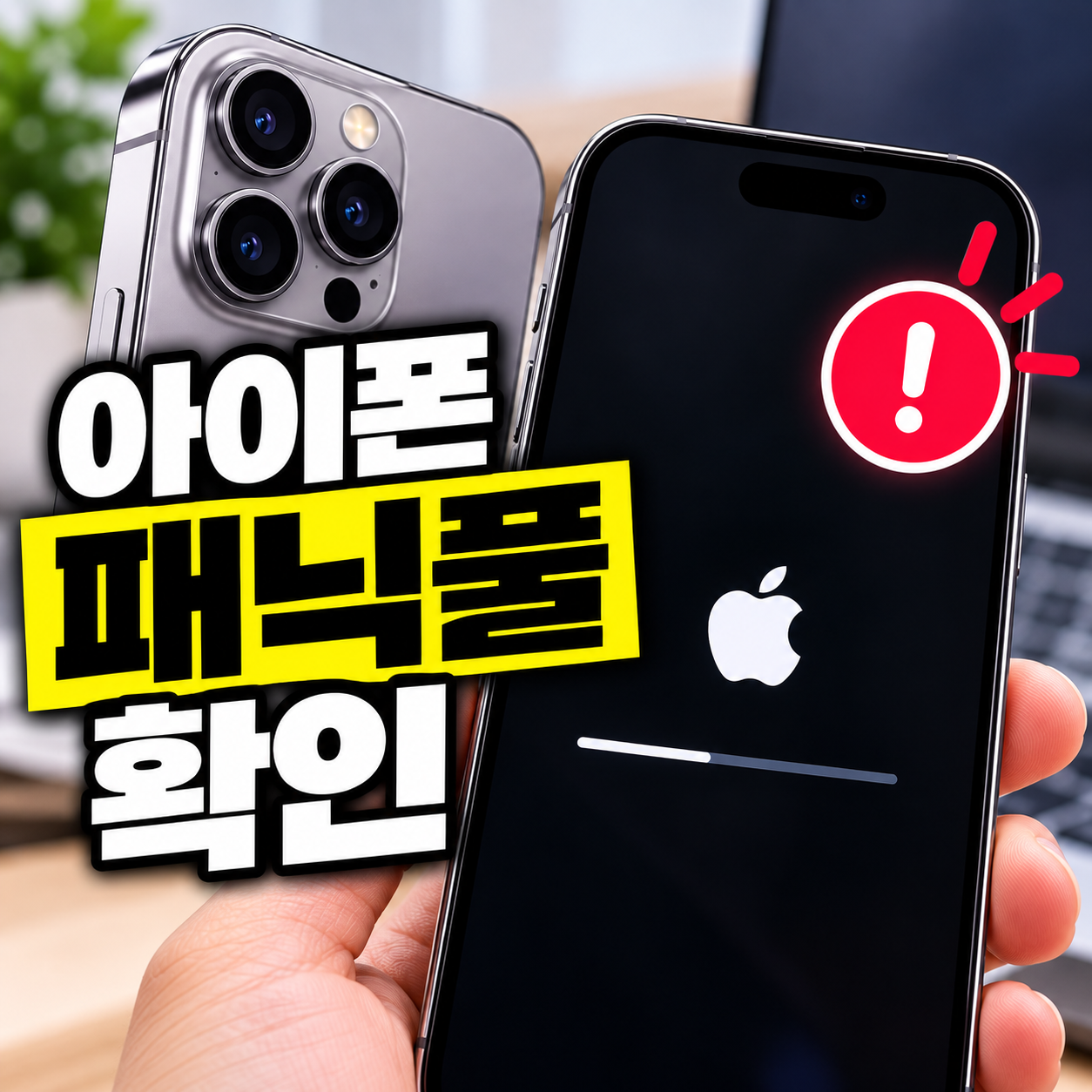 아이폰 패닉풀 확인