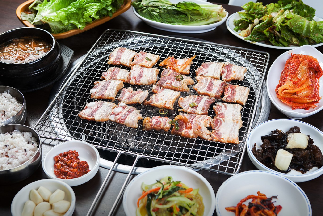 군불로-숯불구이