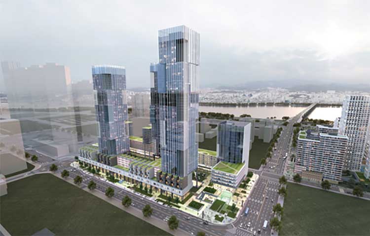 여의도 한양아파트 조감도