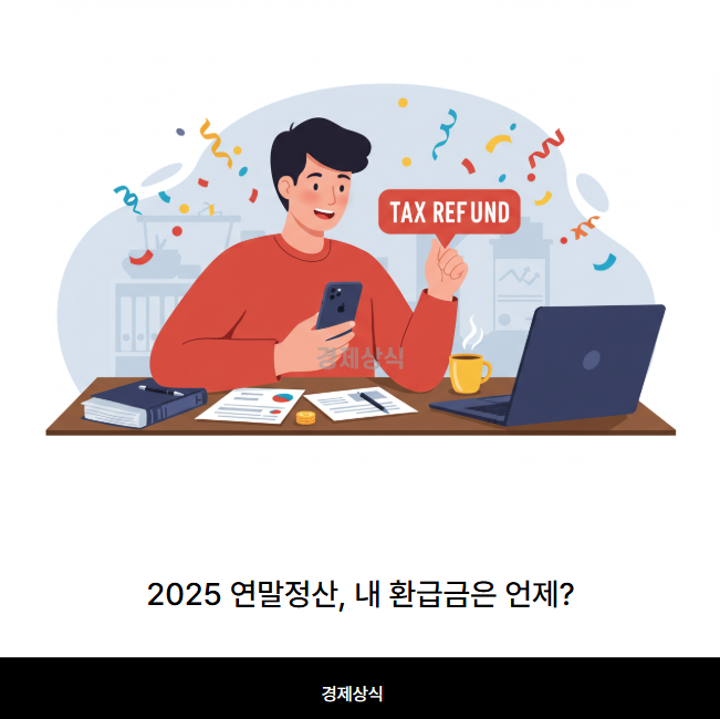 2025 연말정산, 내 환급금은 언제? 지급일 조회 3가지 꿀팁 방법