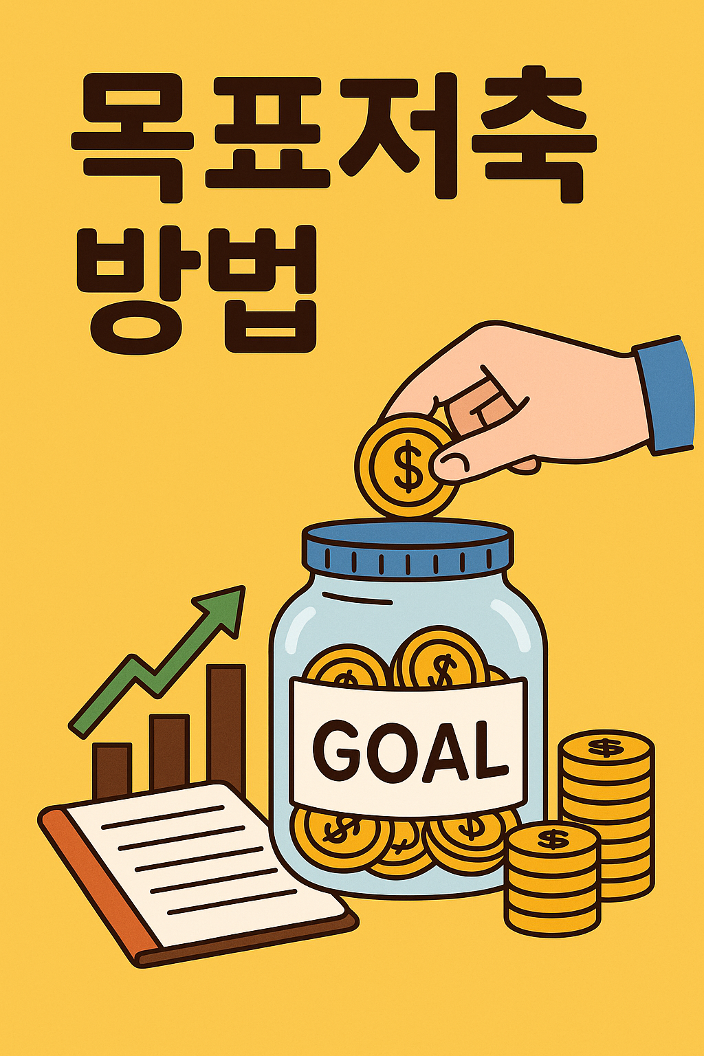 목표저축 방법 이미지