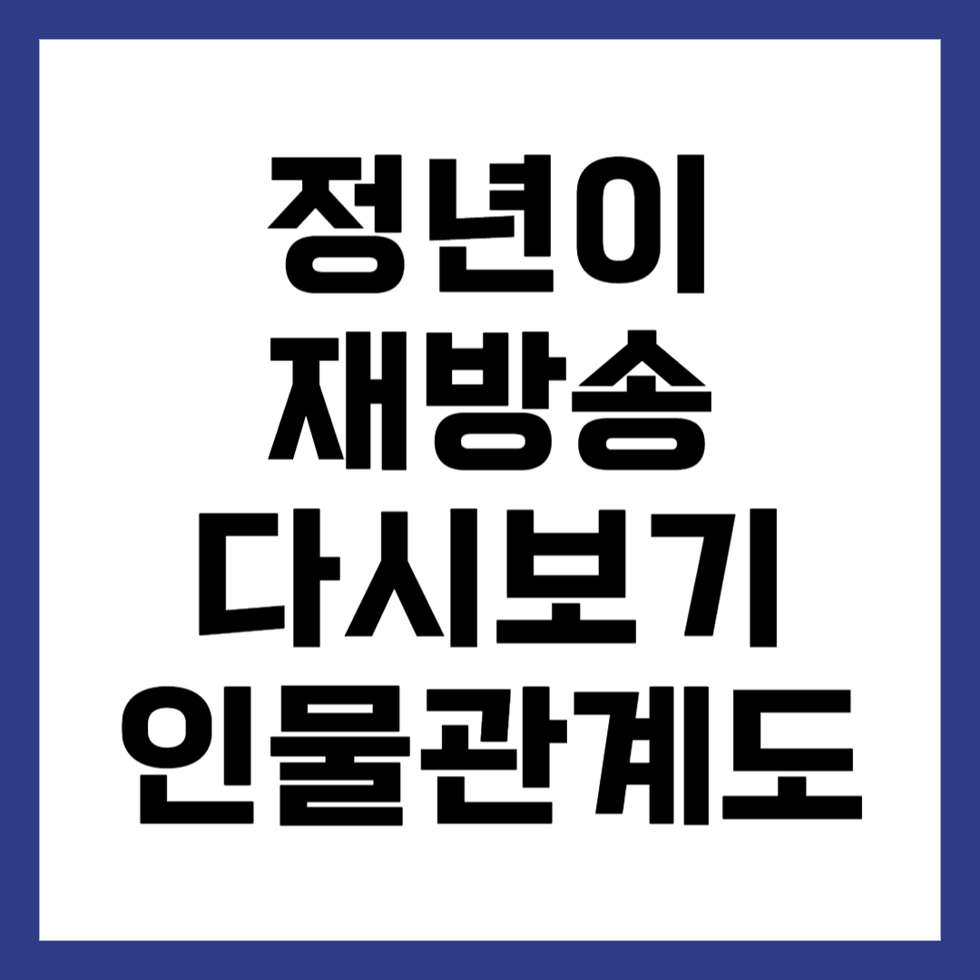 정년이 다시보기