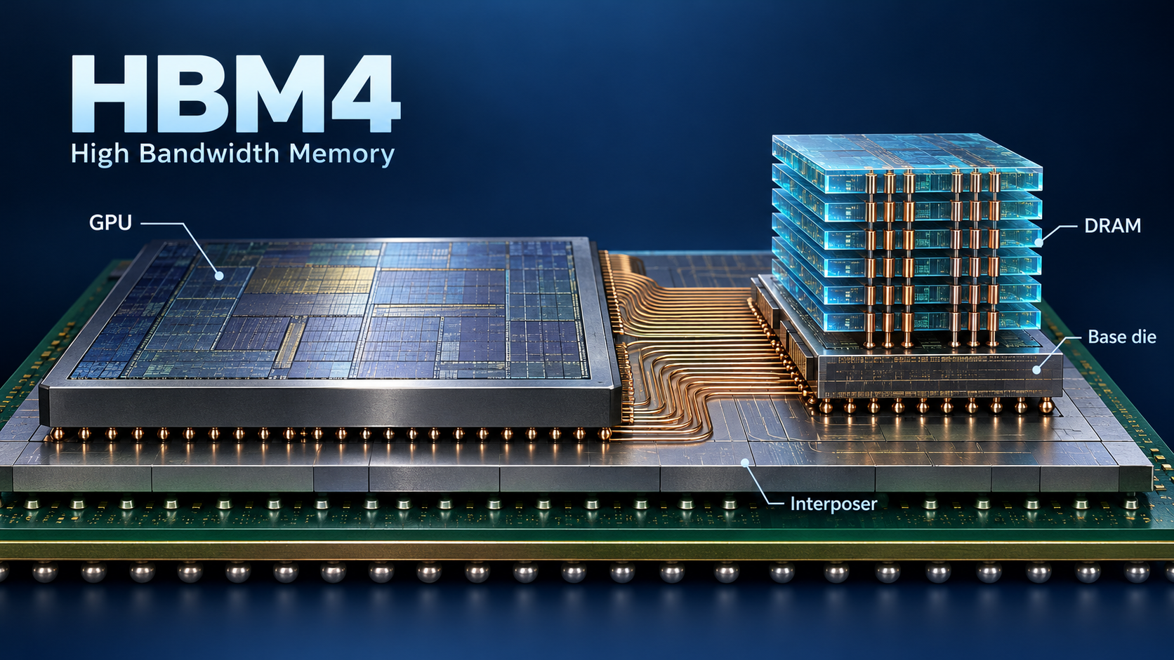 HBM4란? HBM3E·DDR5 차이와 AI 반도체에서 중요한 이유