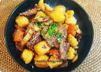 압력솥 사용해서 La갈비찜 맛있게 만들기, 압력솥 찌는 시간, 핏물 빼는 법_40