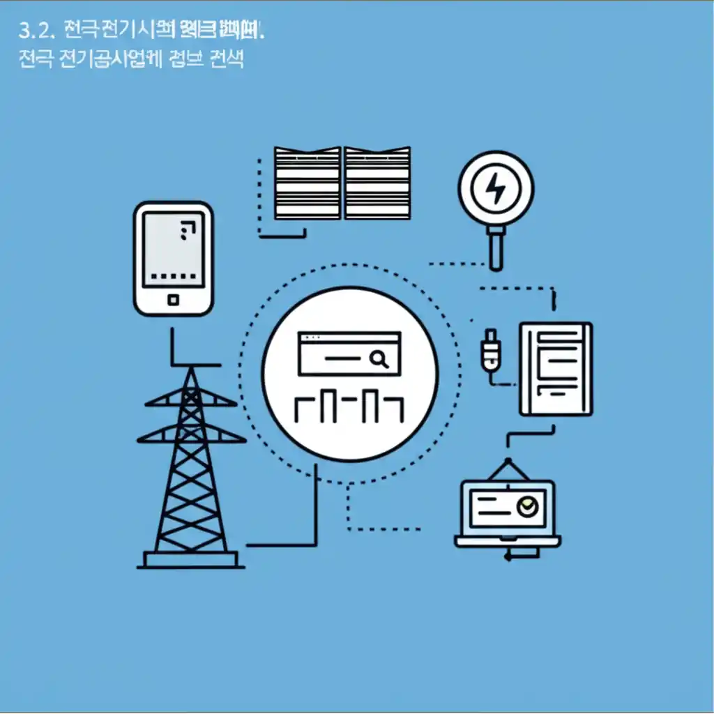 한국전기공사협회 웹사이트에서 전국 전기공사업체 정보를 검색하는 화면으로, 결과 목록이 보입니다.