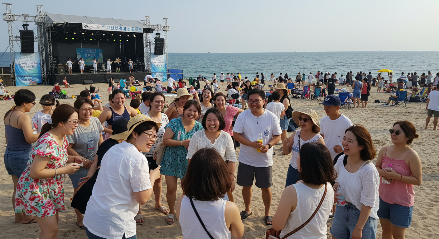 광안리 광복 80주년 감동 순간