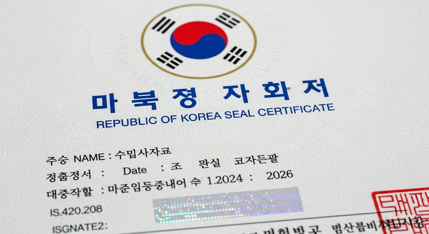 인감증명서 인터넷발급