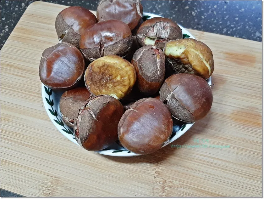 에어프라이어 밤 굽기 꿀팁 레시피_6