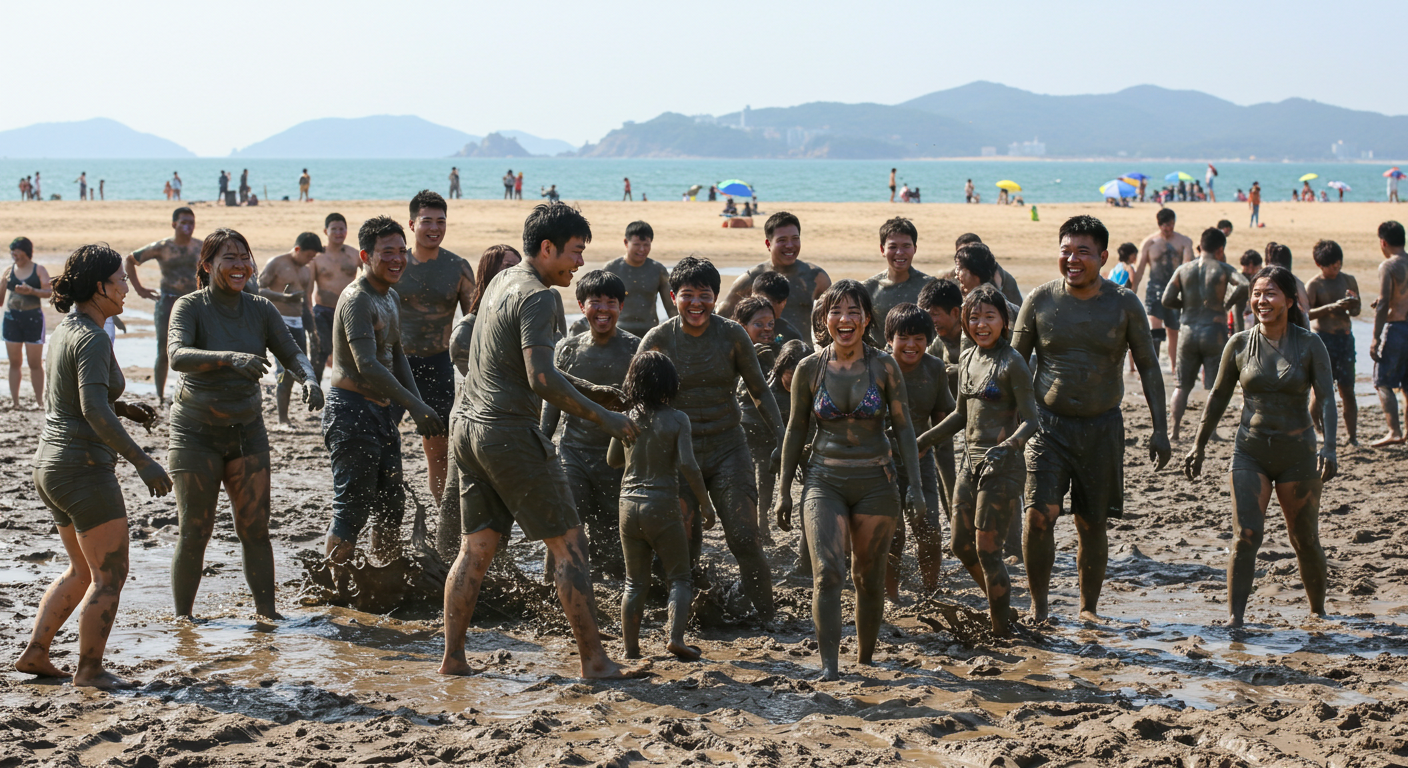 보령 대천해수욕장· 머드축제