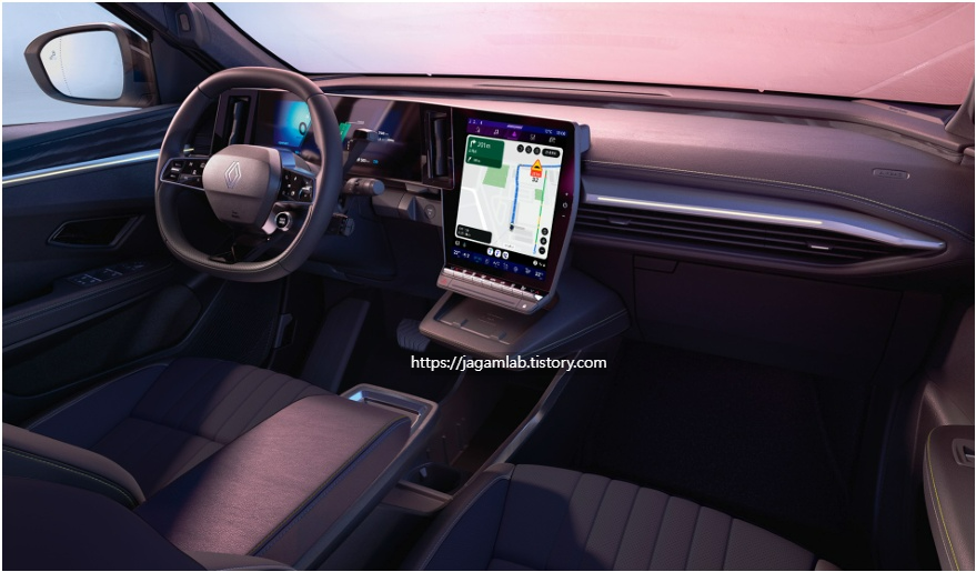 세닉 E-TECH 블랙 내장 컬러