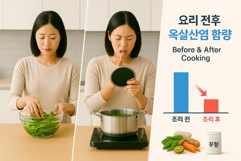 옥살산염이 많은 식품의 위험: 키위, 시금치부터 콩류까지 증상과 예방법 총정리