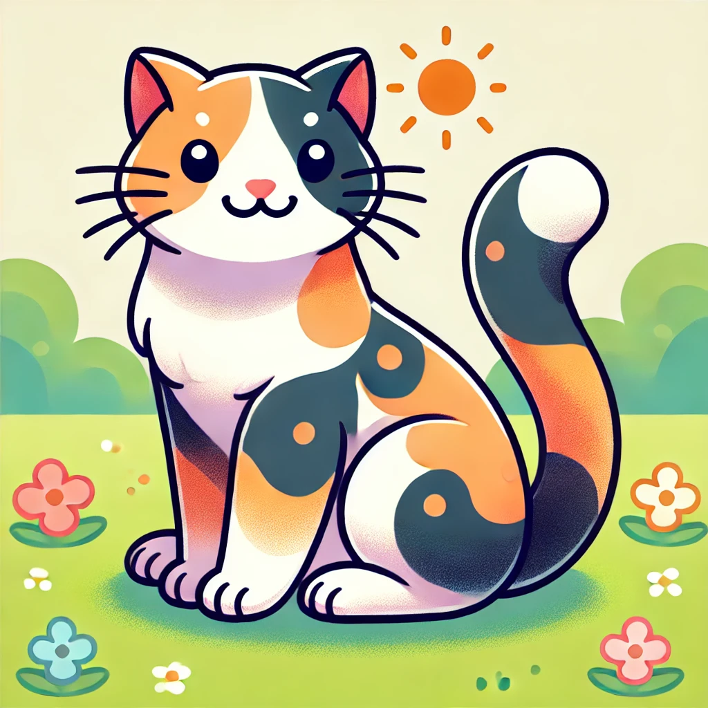 삼색 고양이 암컷