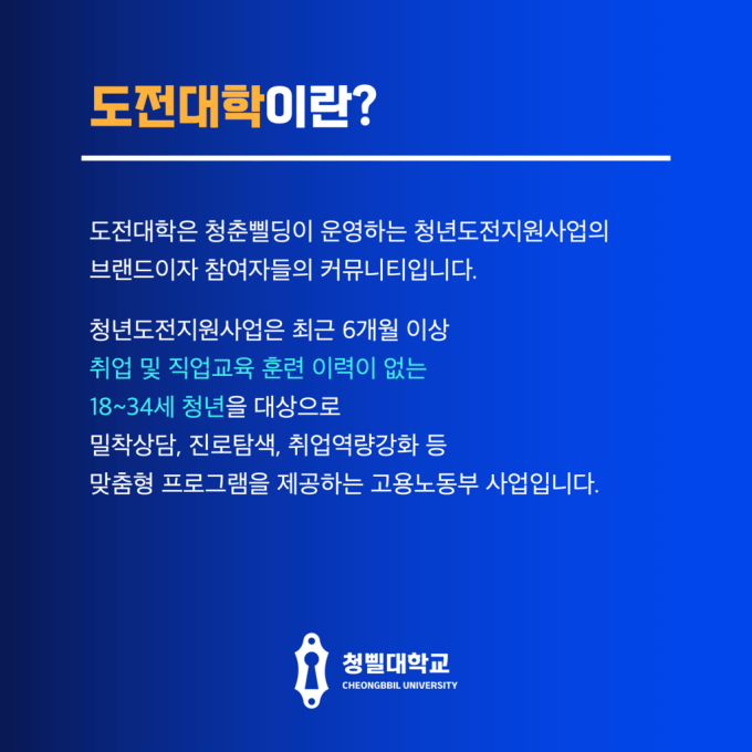 도전대학이란