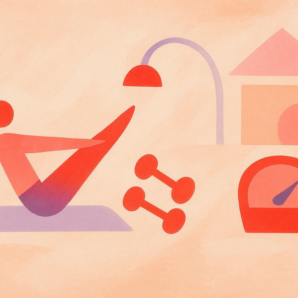 집에서 가능한 초간단 홈트 다이어트 루틴