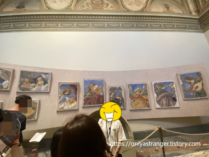 피나코테카에서 가이드님과