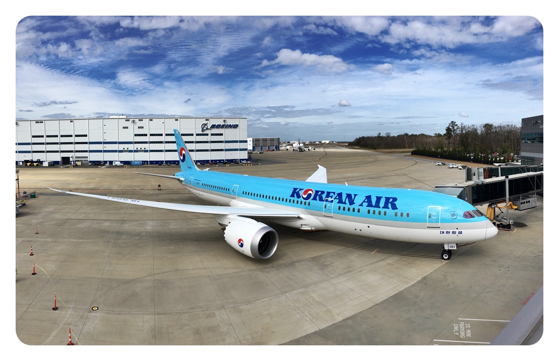 대한항공-B787-여객기-하늘-비행-사진