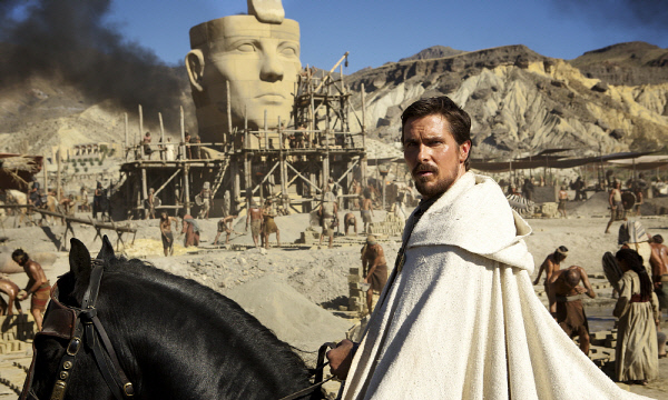 엑소더스 신과 왕의 장면