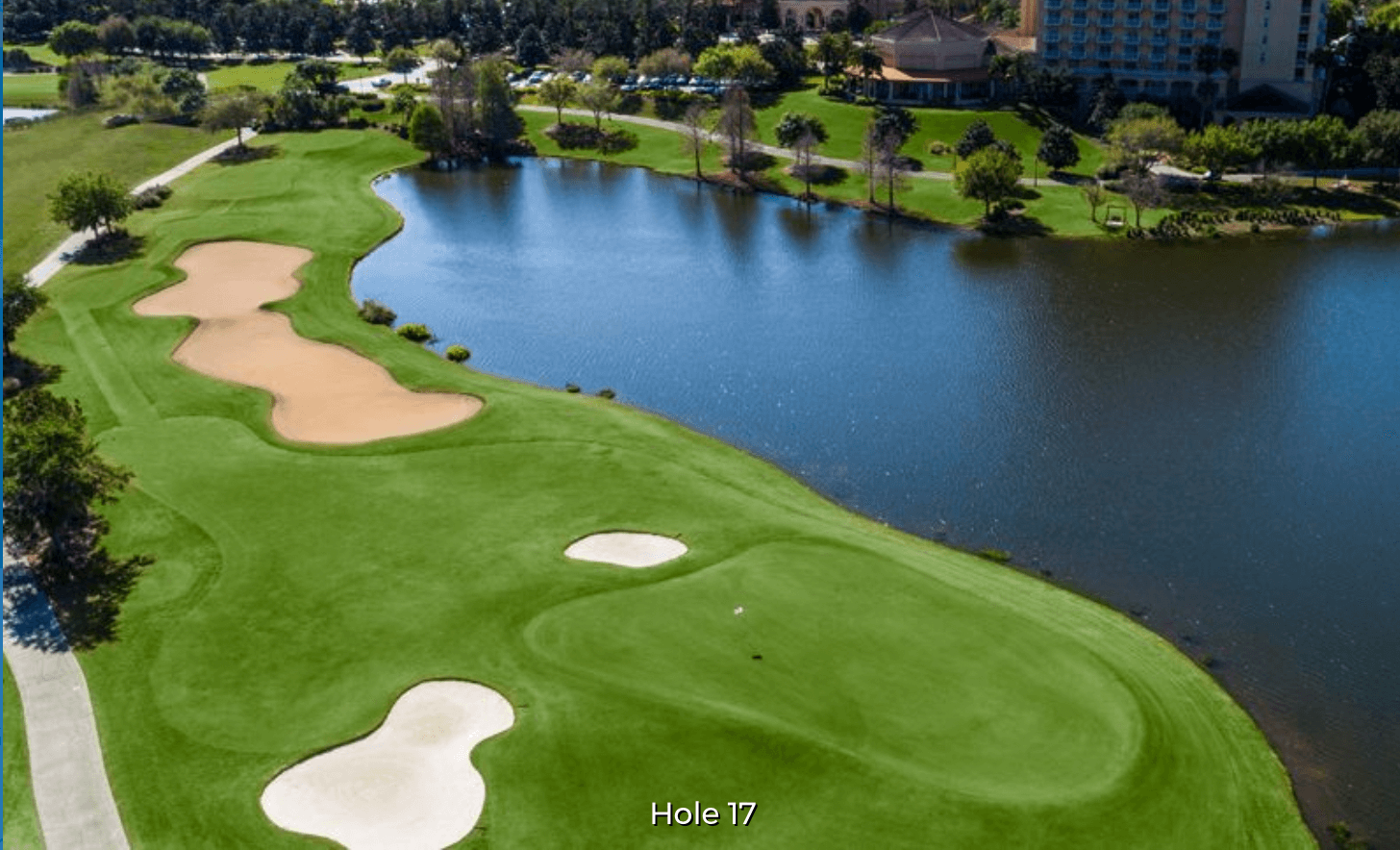 리츠 칼튼 17번 홀