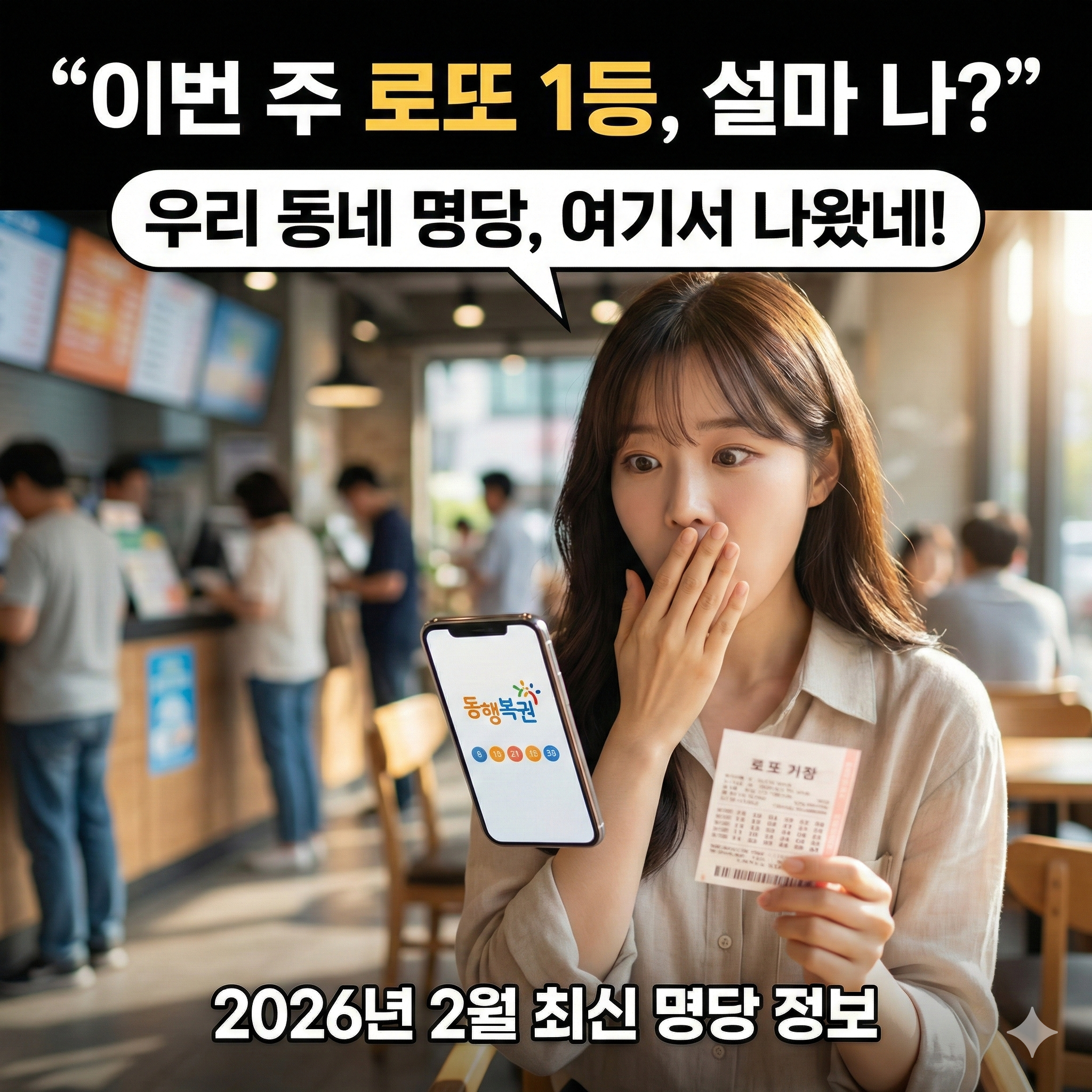제1212회 로또 당첨 번호, 당첨 지역 판매점, 전국 로또 명당 리스트