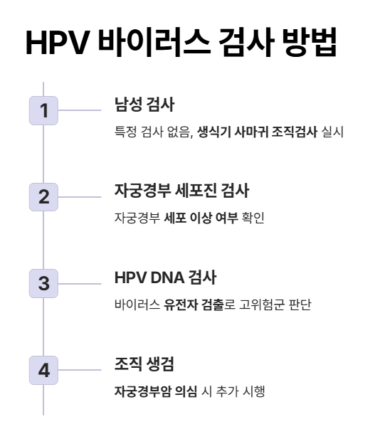 HPV 바이러스 검사 방법