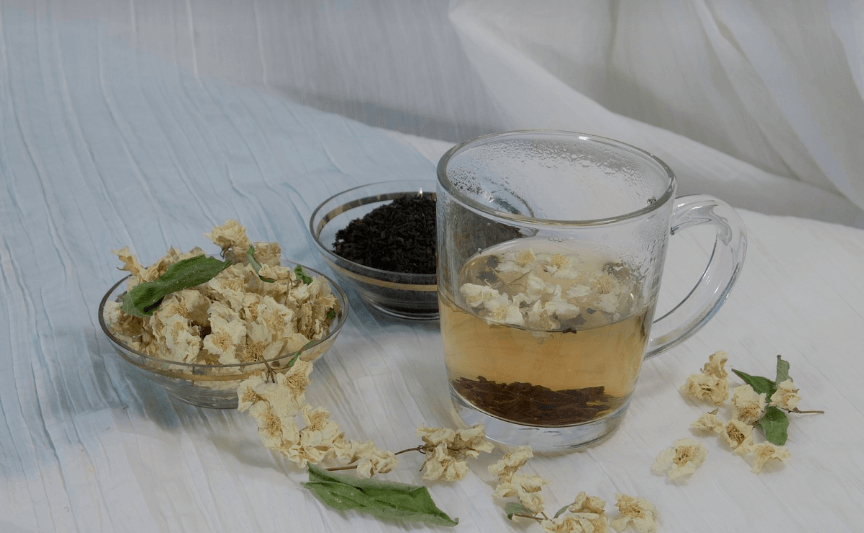 자스민과 자스민 차 사진 - 1