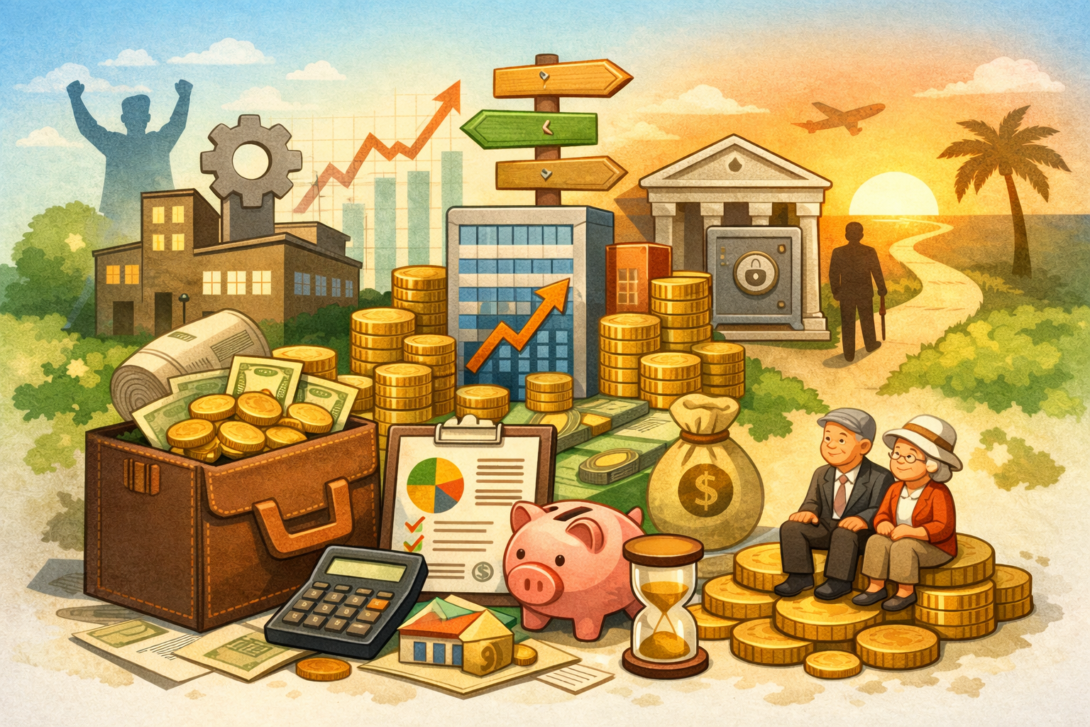 퇴직연금계좌 완벽 가이드|IRP·DC·DB 차이부터 퇴직금 수령 방법까지 총정리 관련 사진