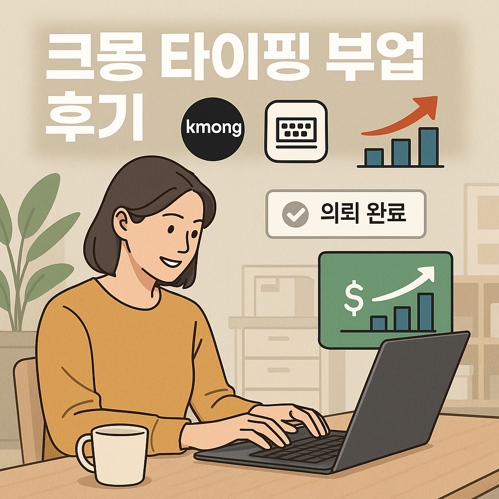 크몽 타이핑 부업 후기