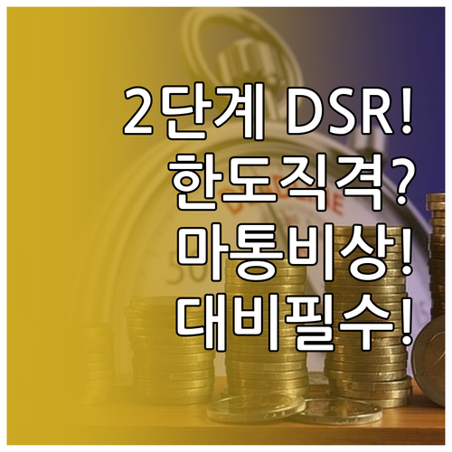 스트레스 DSR 2단계, 하나은행 마..