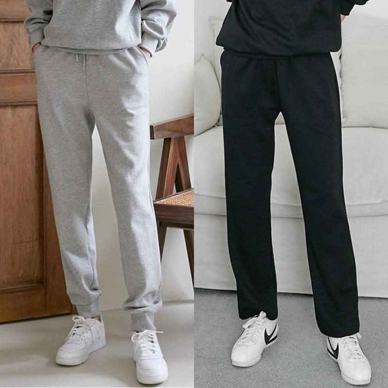 여자 트레이닝팬츠 카고 조거 일자 와이드 봄 츄리닝 운동복 남녀 공용 빅사이즈 M-4XL