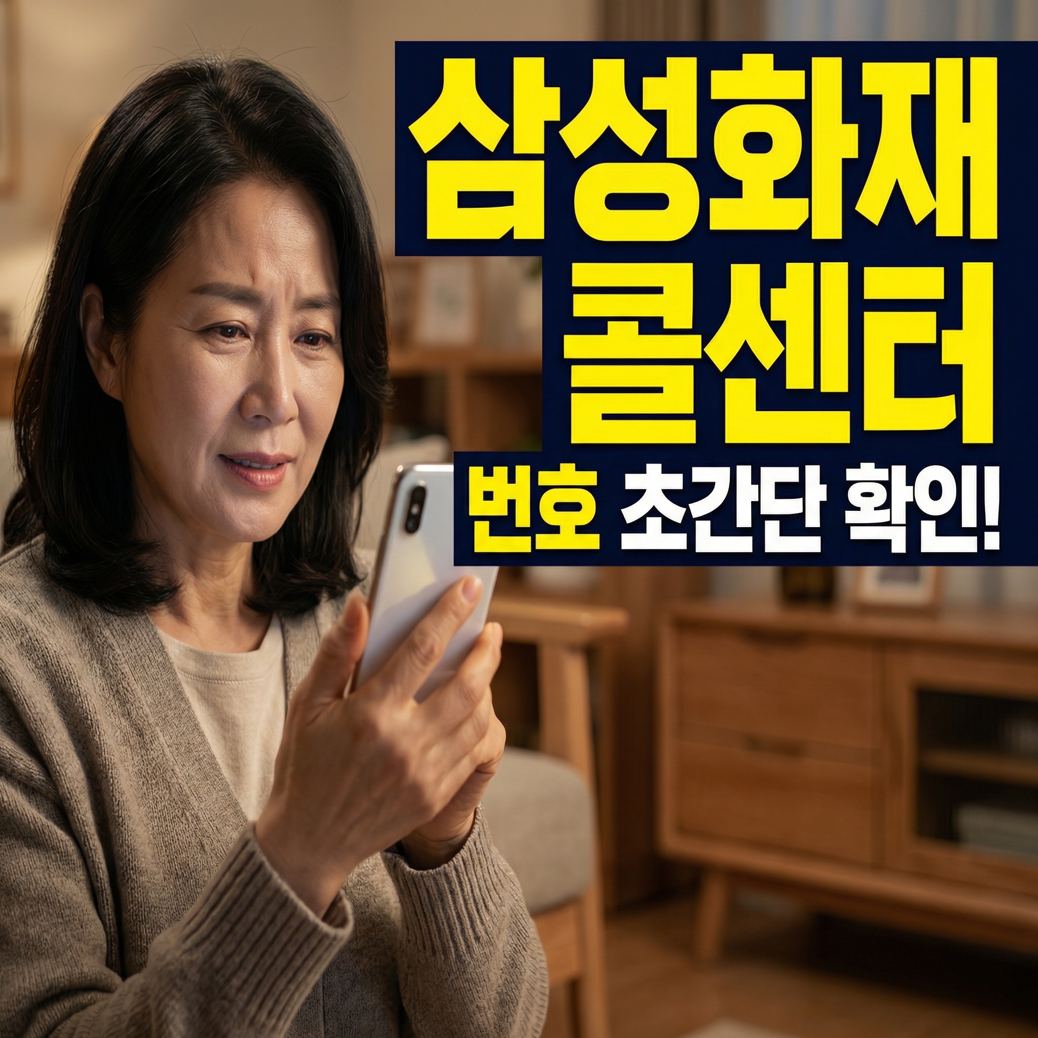 삼성화재 콜센터전화번호 알아보기