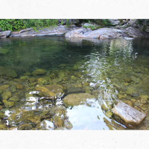 강원 평창 흥정계곡 시원한 물줄기