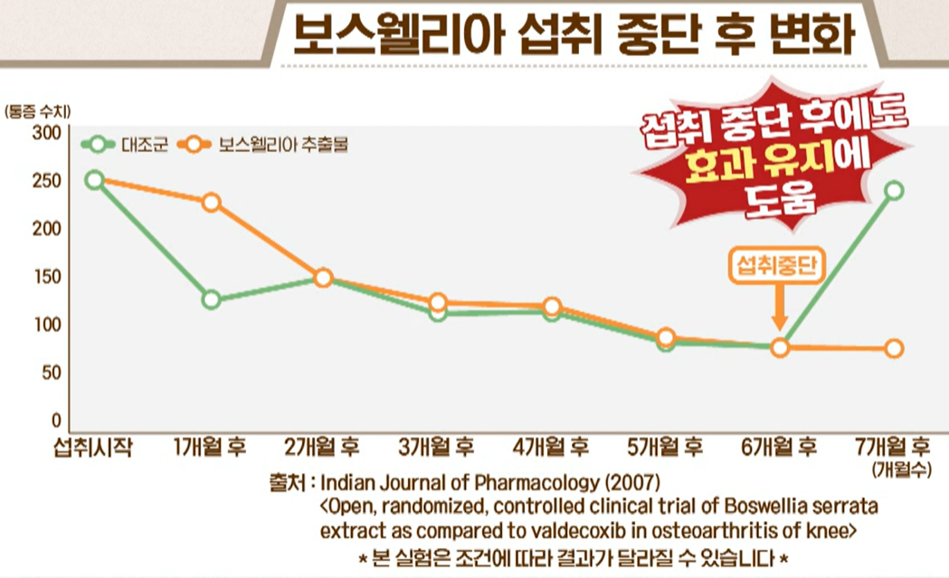 보스웰리아 효능