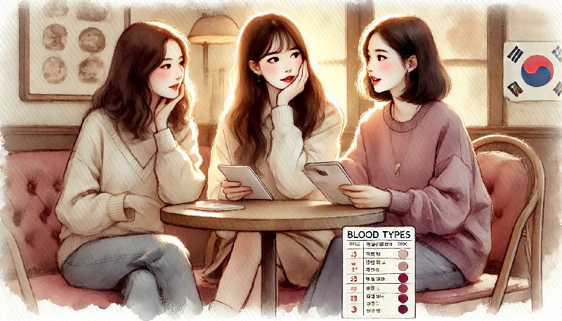 혈액형에 대한 이미지