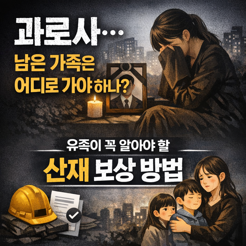 “과로사… 남은 가족은 어디로 가야 하나” 유족이 꼭 알아야 할 산재 보상 방법