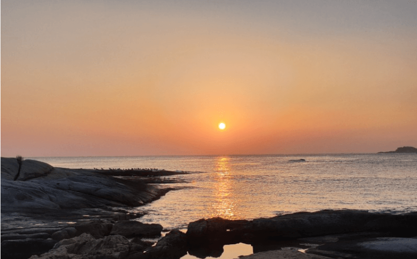 고성 아야진 해변 일출