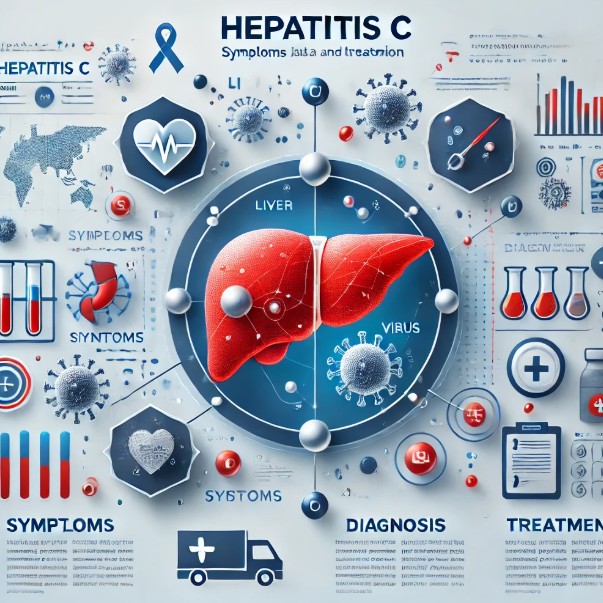 c형 간염 이미지 사진