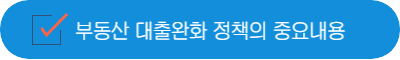 부동산 대출규제 완화