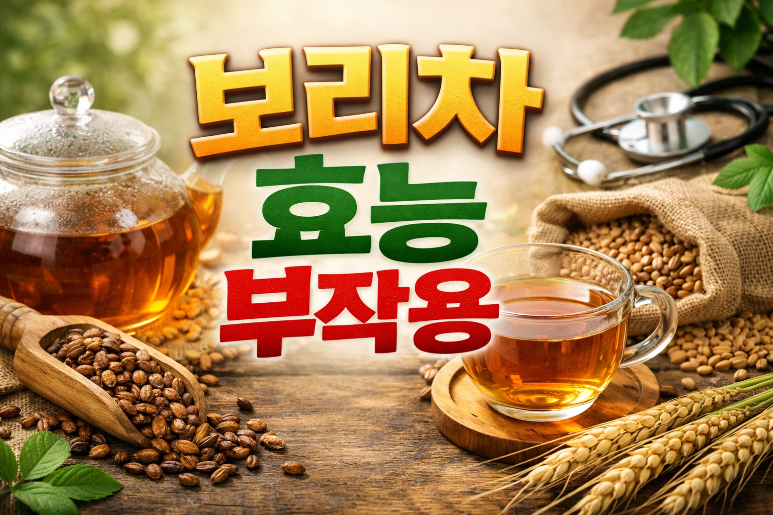 보리차 효능 부작용