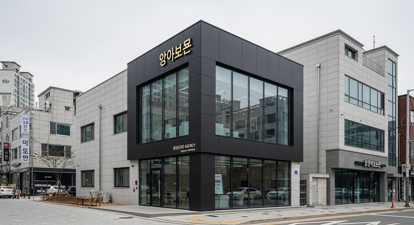 부동산 중개 사무소 외관