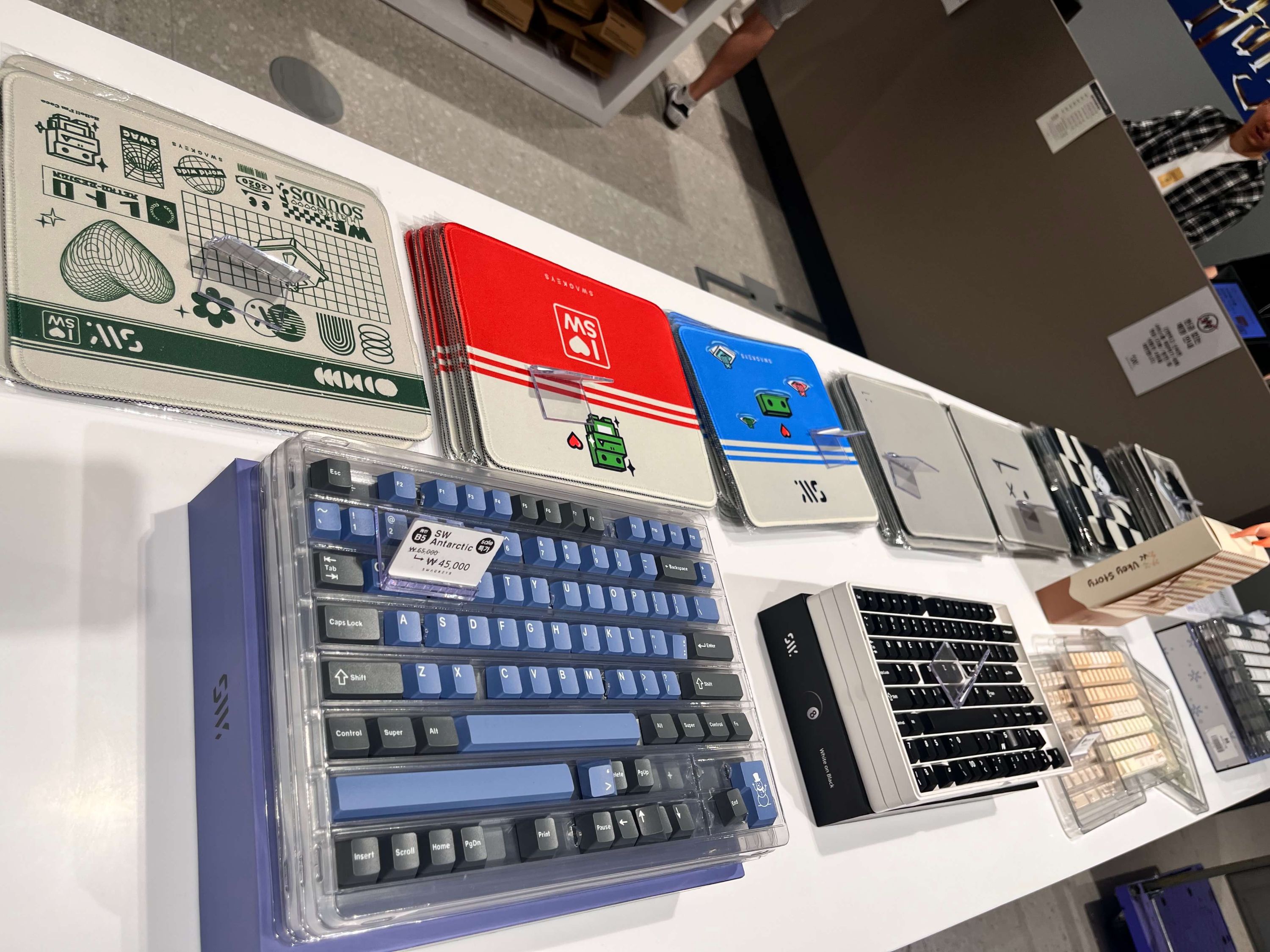 용산 아이파크몰 도파민 스테이션 키보드 스웨그키 팝업스토어