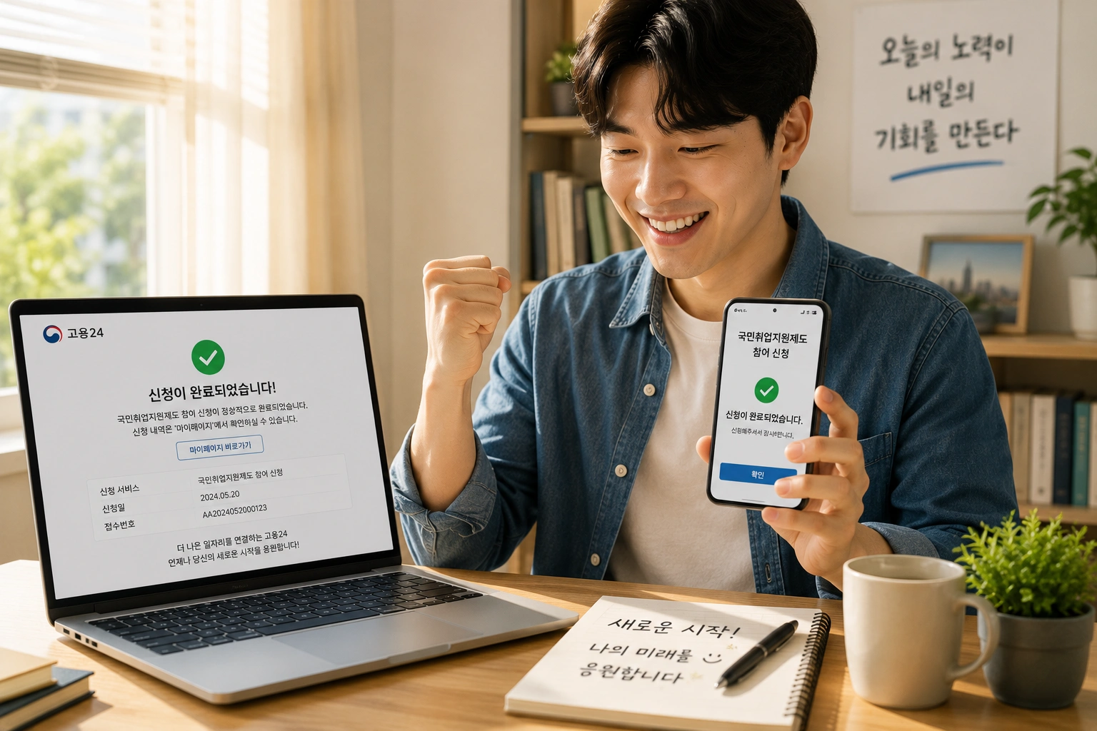 국민취업지원제도_신청완료