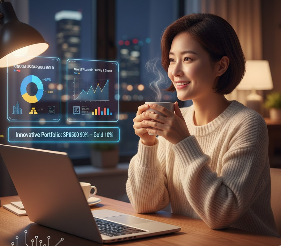 S&amp;P500에 금 더한 ETF, &lsquo;KIWOOM 미국S&amp;P500&amp;GOLD&rsquo; 장점 총정리