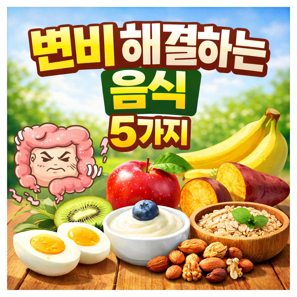 변비 해결하는 음식 5가지