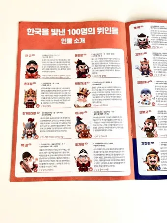 우리나라를 빛낸 100명의 위인들 위인 대한민국 역사_7