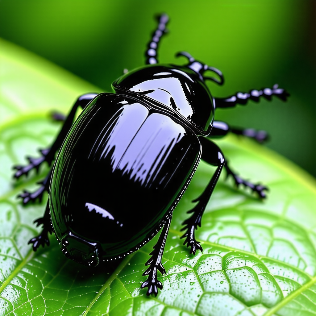 검정 딱정벌레