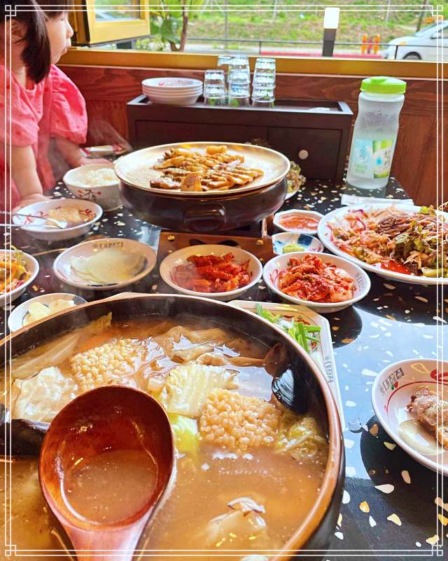 양산 물금 증산 맛집 18가지 반찬 소스 족발, 보쌈