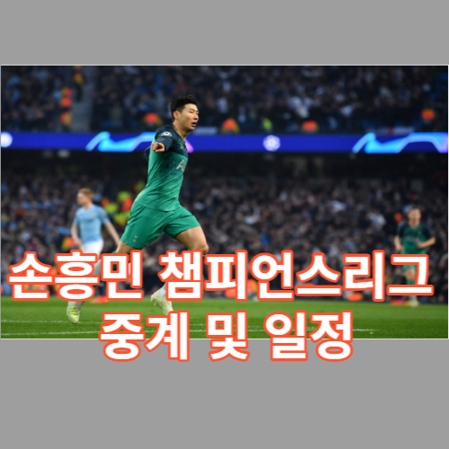 토트넘 손흥민 챔피언스리그 골장면