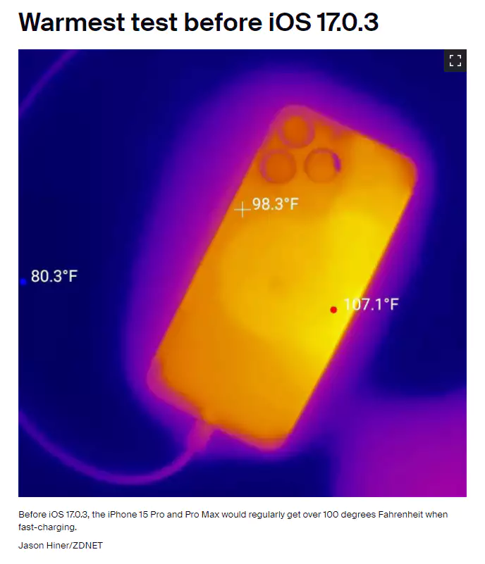 아이폰15 프로 발열