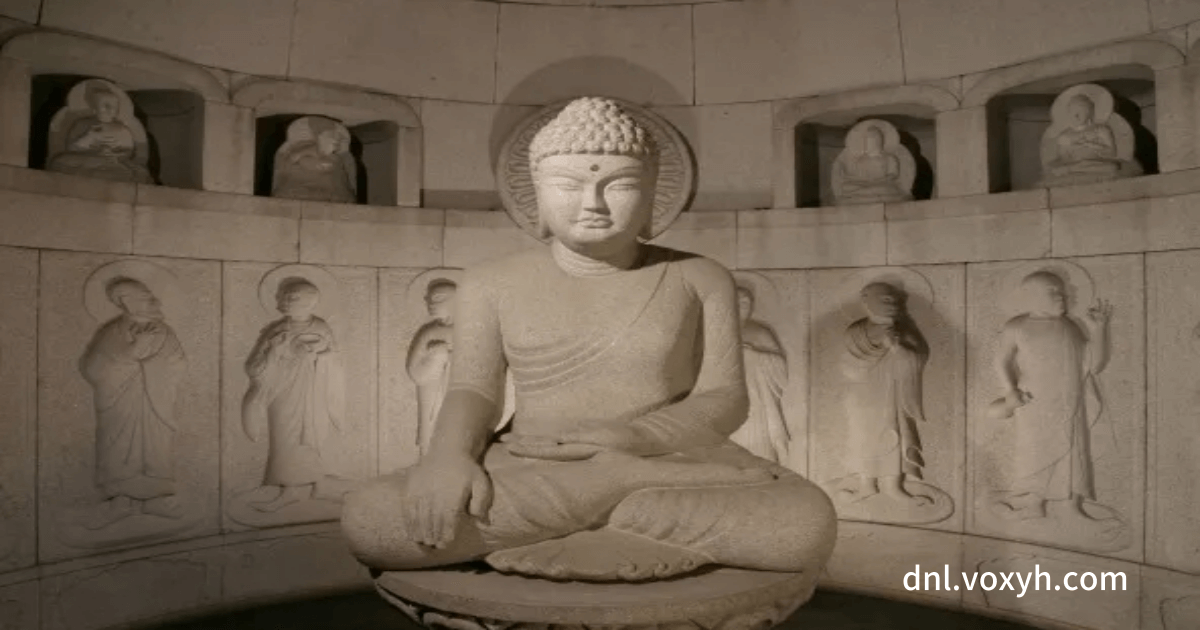 석굴암 내부의 상단