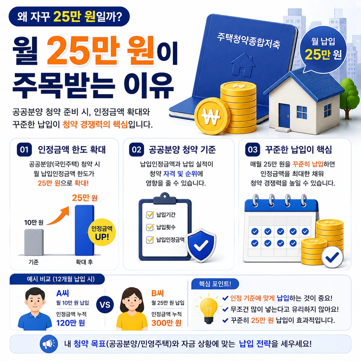 청약통장-월25만원-이유
